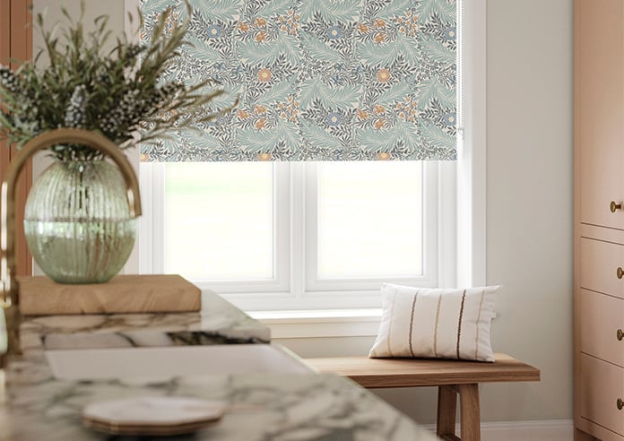 William Morris At Home Larkspur, Woad - Twist&Fit Roller Blind - Image 5
